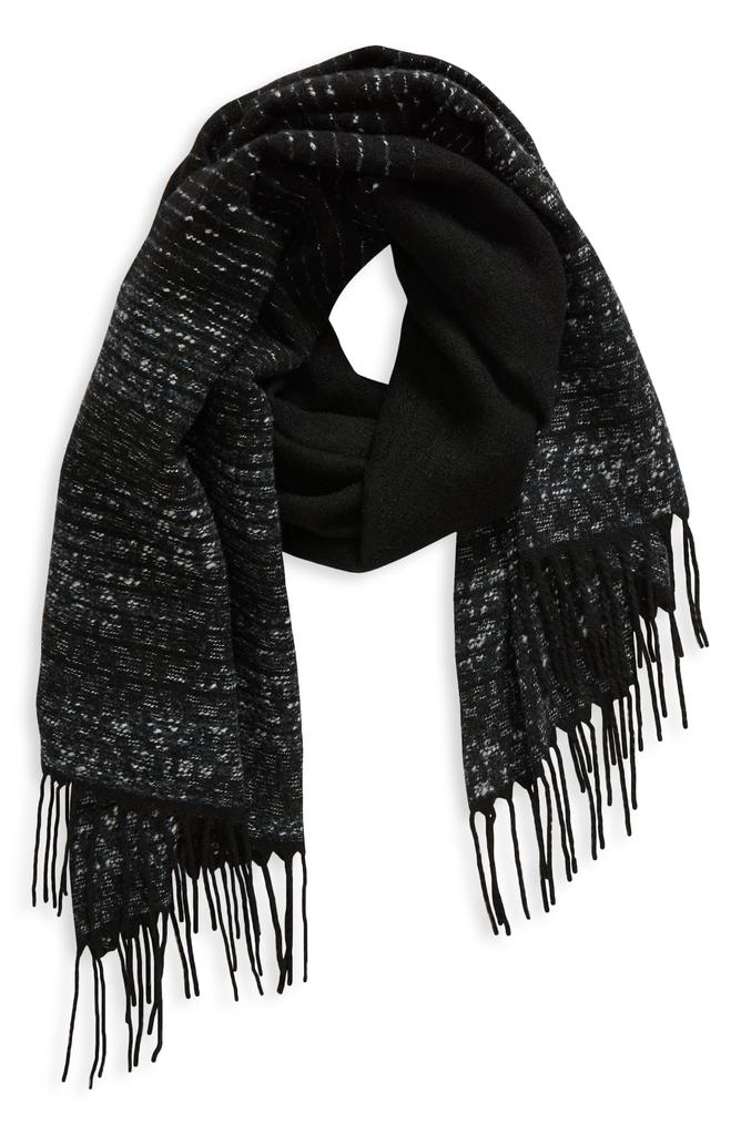 Treasure & Bond Woven Fringed Scarf