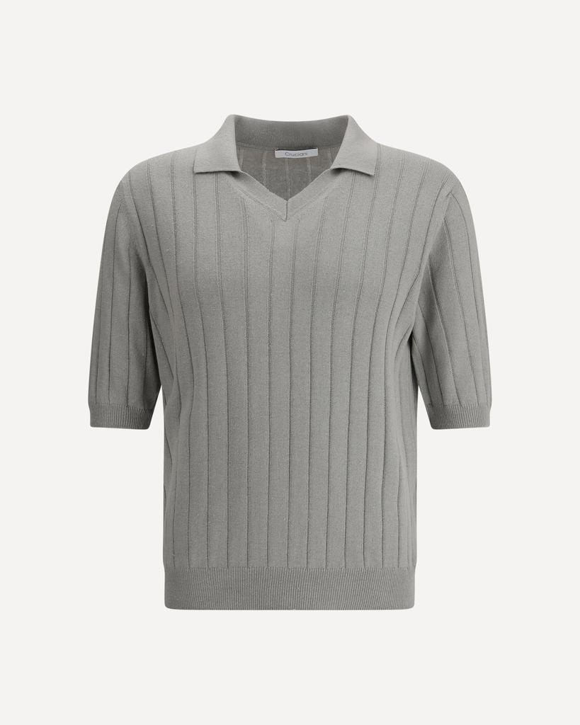 CRUCIANI Silk Polo Shirt