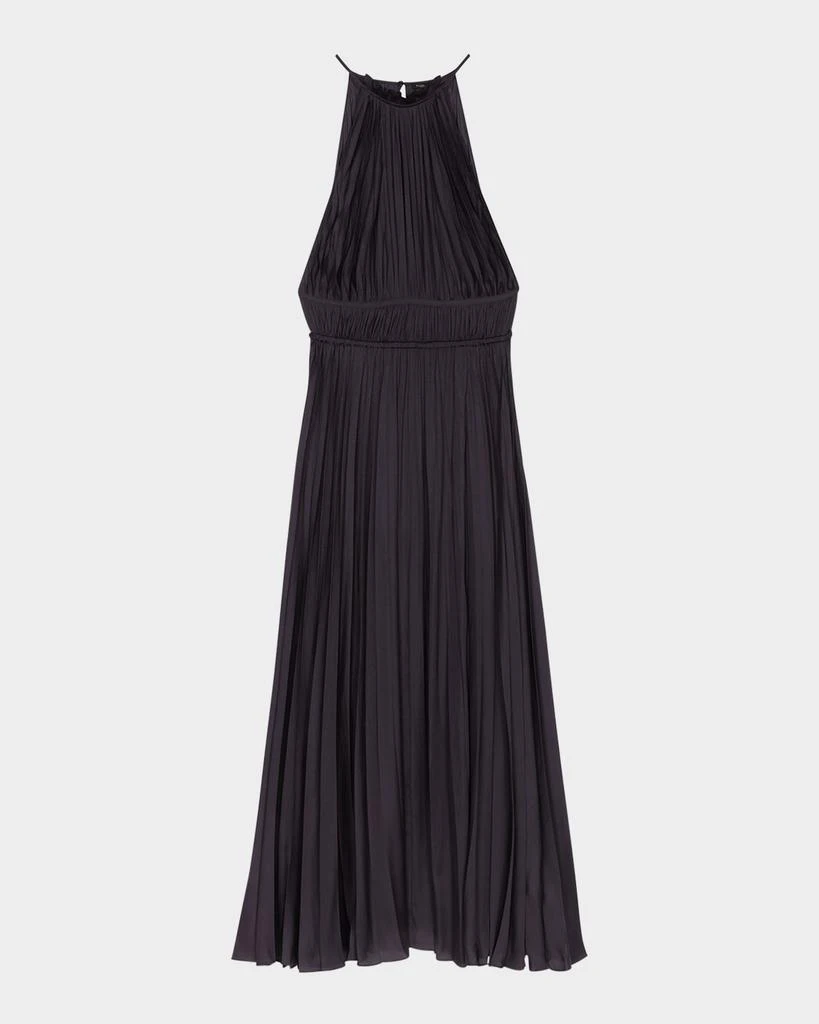 Maje Revilly Pleated Maxi Dress 1