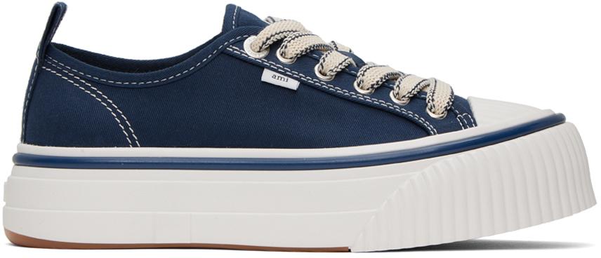 【関税込み】AMI Paris カーキ Ami 1980 スニーカー AMI Off-White Ami 1980 Sneakers - Casual Shoes - BeyondStyle