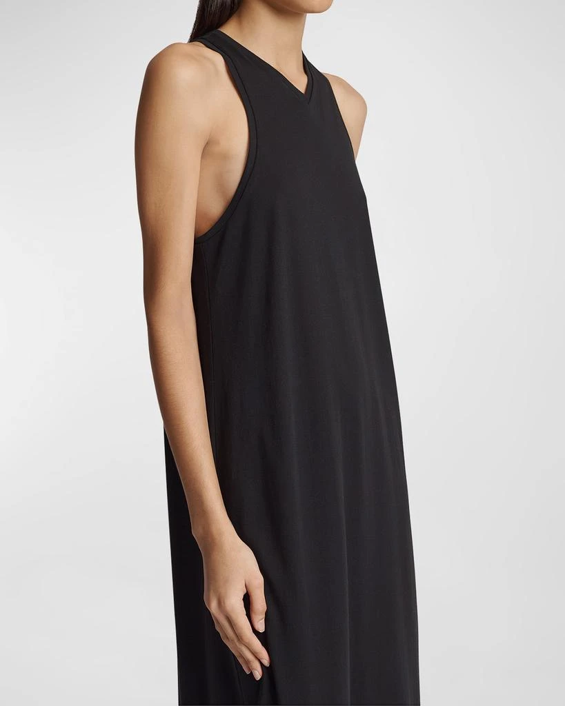 Khaite Vernetta Long Jersey Dress 4