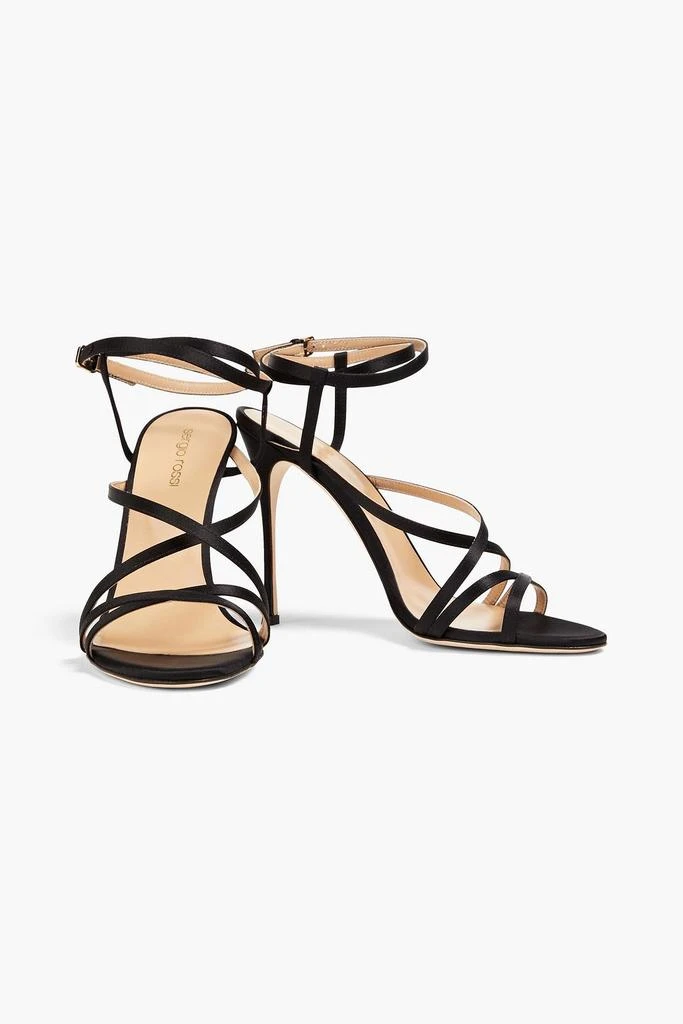 Sergio Rossi Bon Ton satin sandals 2