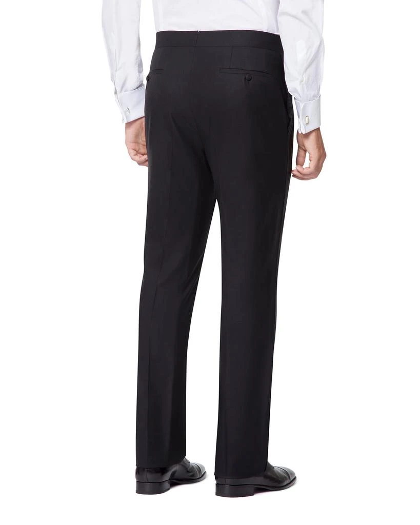 Stefano Ricci Men's Solid Wool Straight-Leg Trousers 2