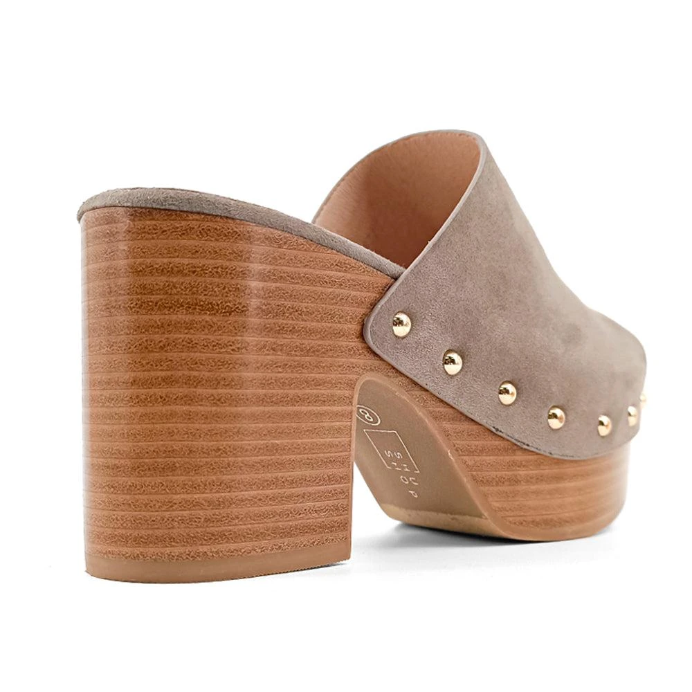 Shu Shop Gina Heel Studded Wedge Platform Sandals 3