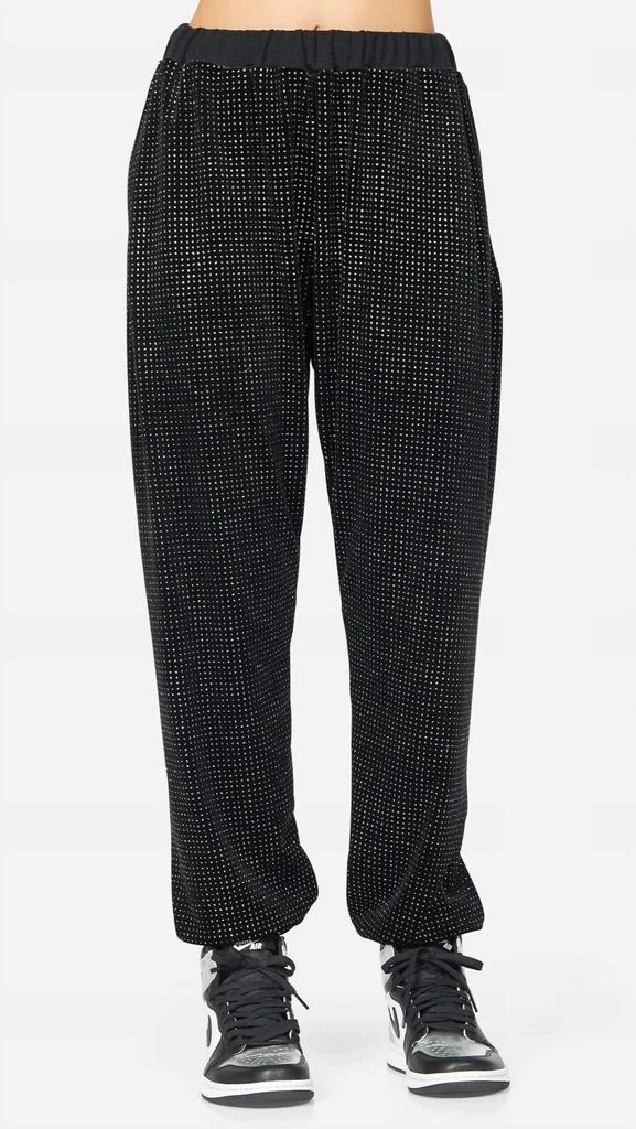 Michael Lauren Michael Lauren - Zane Rainbow Glitter Velour Sweatpants 1