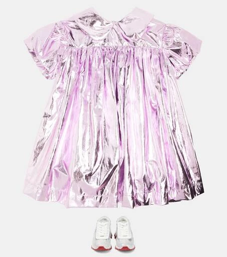 Caroline Bosmans Lamé dress 2