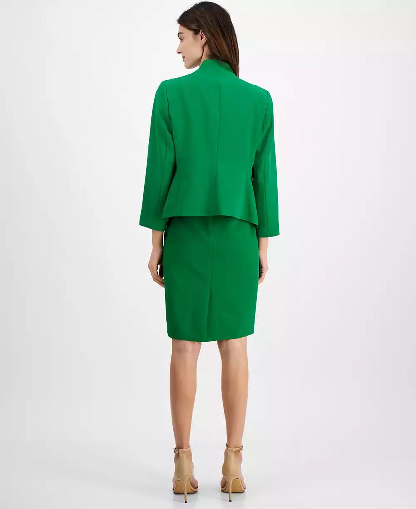 Le Suit Petite Cutout Kissing Jacket & Sheath Dress Suit Regular & Petite Sizes