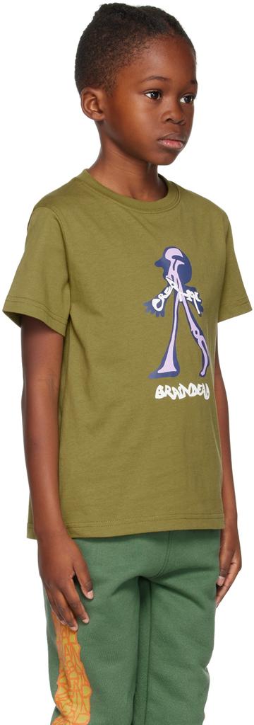 Brain Dead Kids Green Creepers T-Shirt