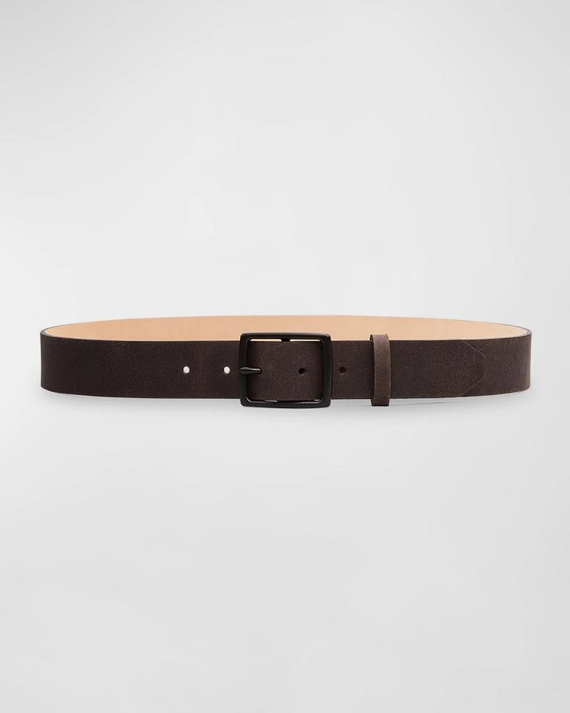 Rag & Bone Men's Rugged Leather Belt 1