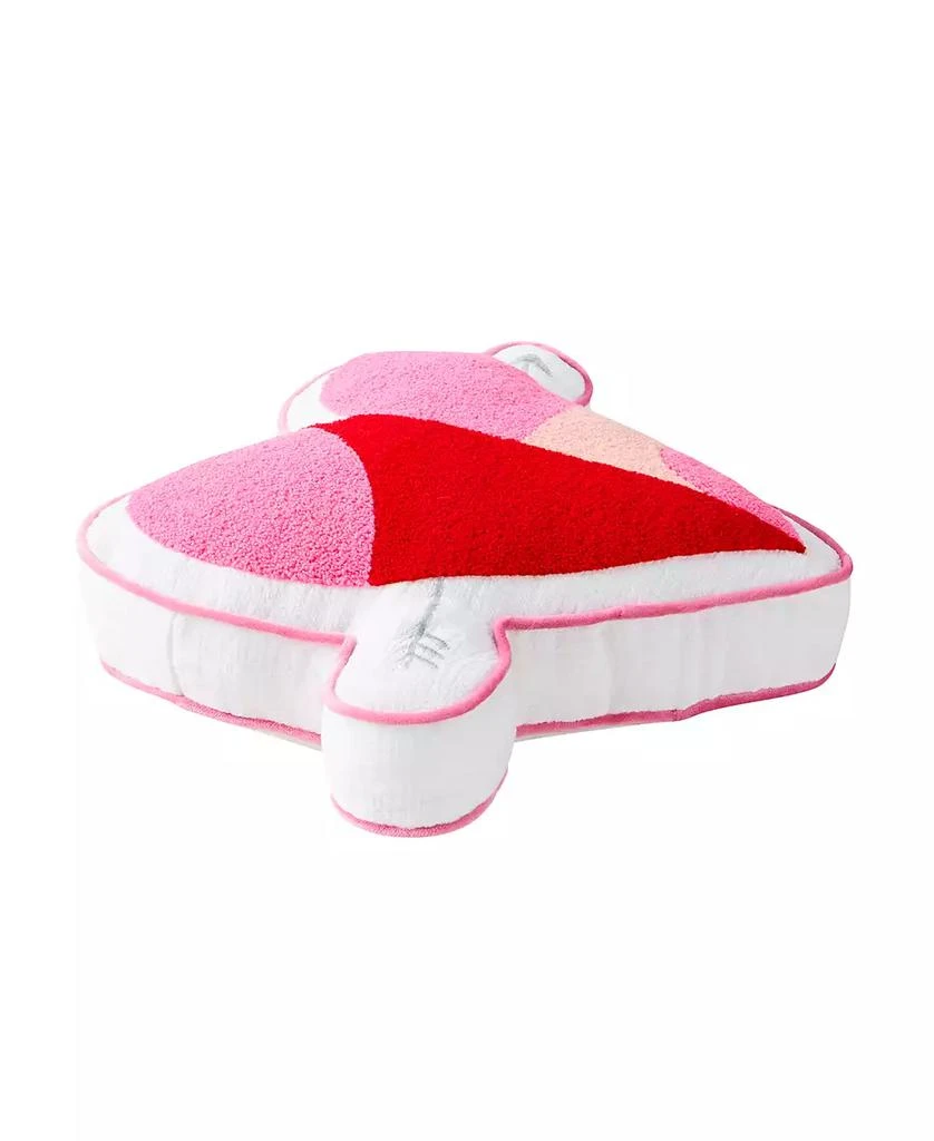 Hallmark Tied with Love Chenille Decorative Pillow, 16" x 14" 5