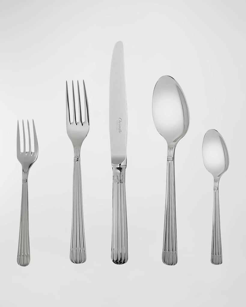 Christofle Osiris 5-Piece Stainless Steel Flatware Place Setting 1