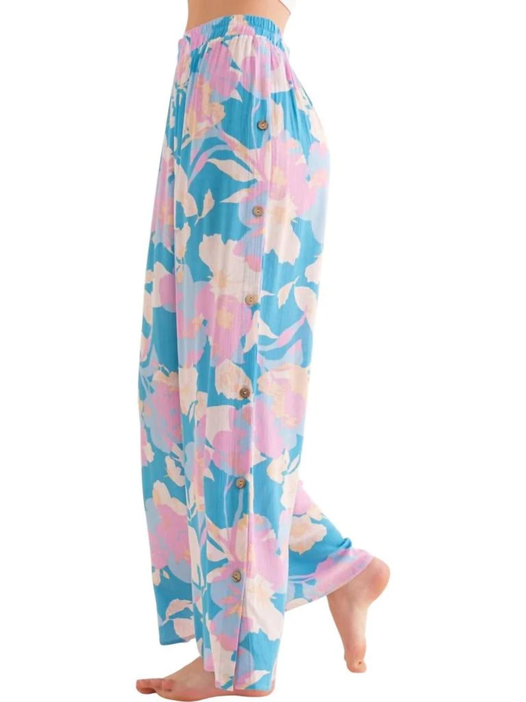 Cozy Casual Cozy Casual - Floral Wide Leg Palazzo Pants 2
