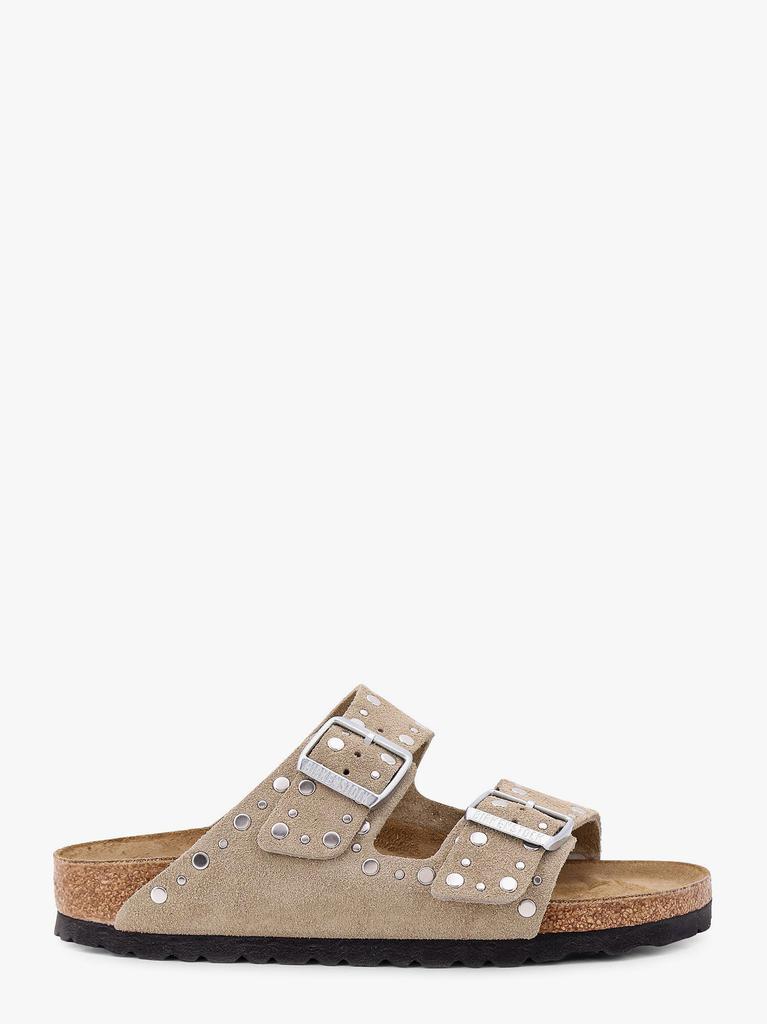 サンダル・ミュール BIRKENSTOCK Arizona Rivet Border leather sandals with applie Birkenstock Arizona rivet border leather sandals with