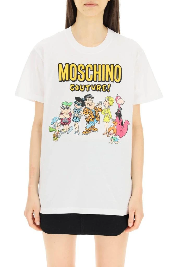 Moschino Moschino X Flinstones Graphic Printed T-Shirt 2