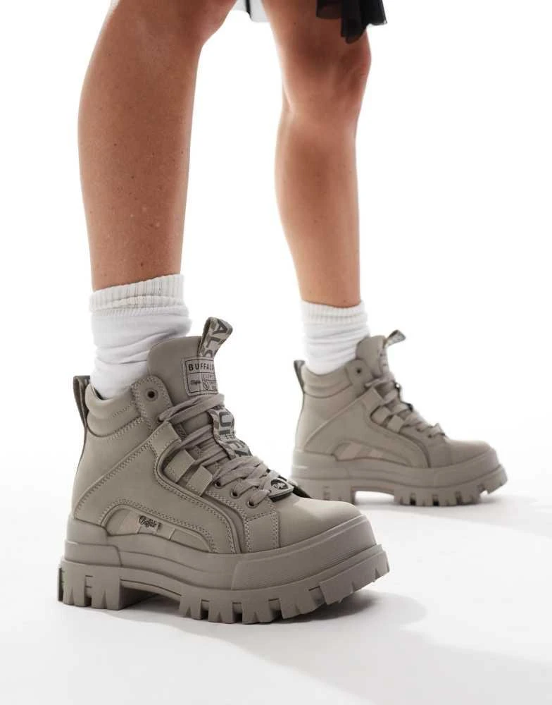 Buffalo Buffalo Aspha NC mid boot in grey 4