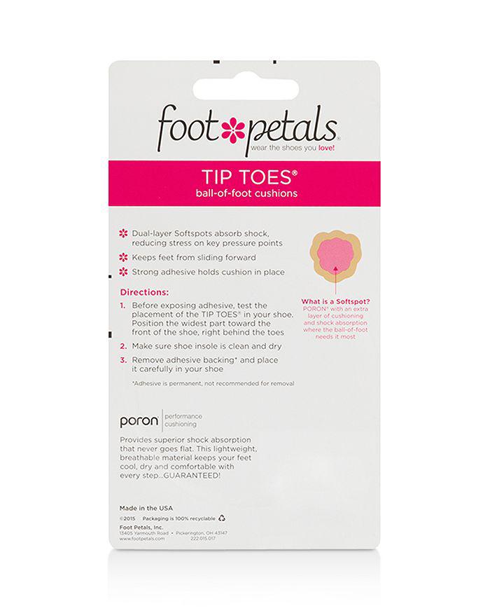 Foot Petals Tip Toes Cushions