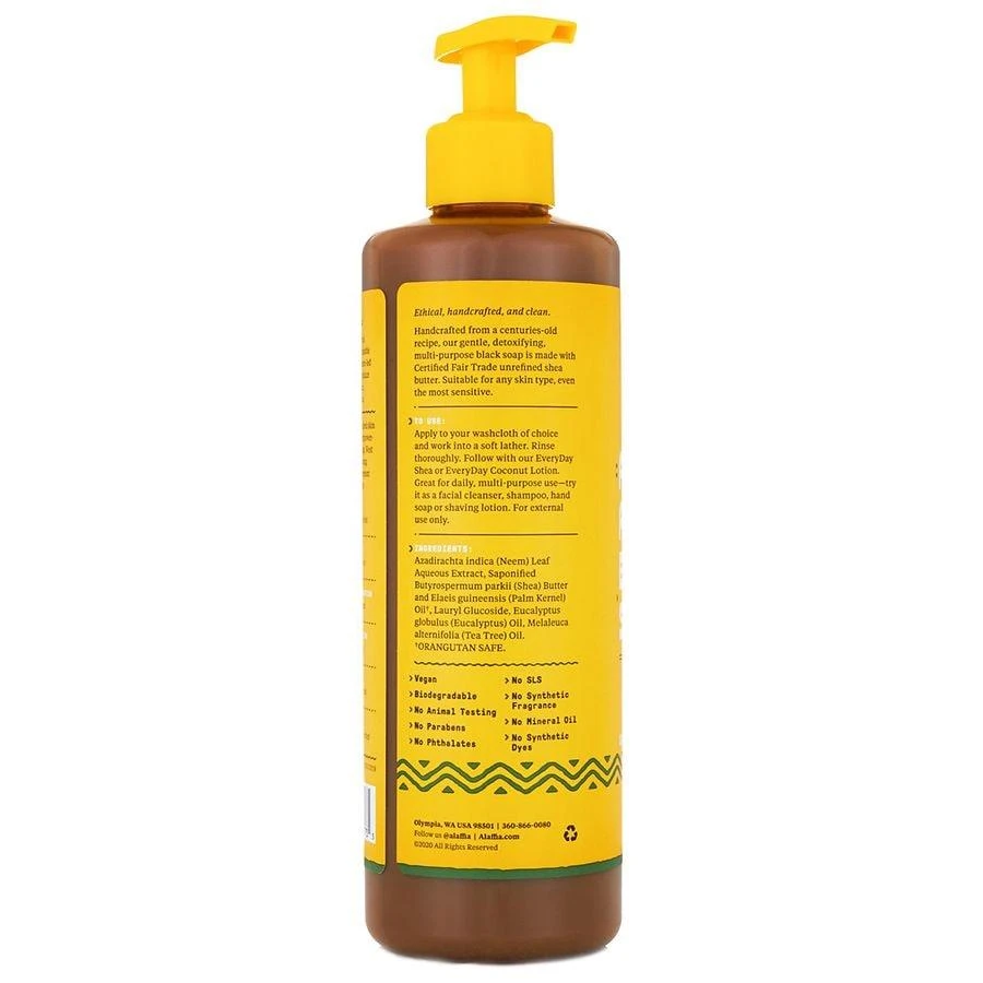 Alaffia Authentic African Black Soap All-In-One Eucalyptus Tea Tree 2
