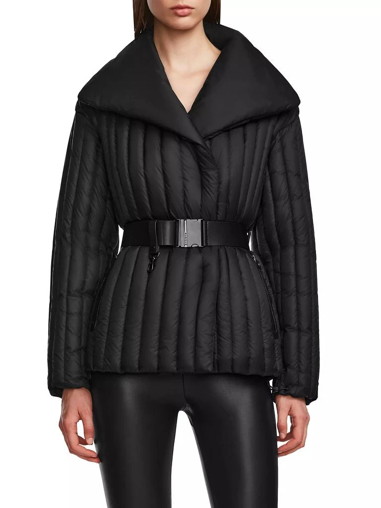 RUDSAK Ines T Quilted Down Shawl-Collar Jacket 3