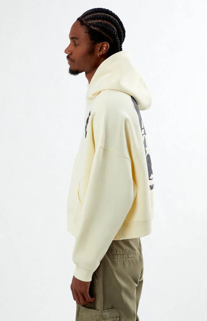 PacSun Fiery NY Cropped Hoodie 3