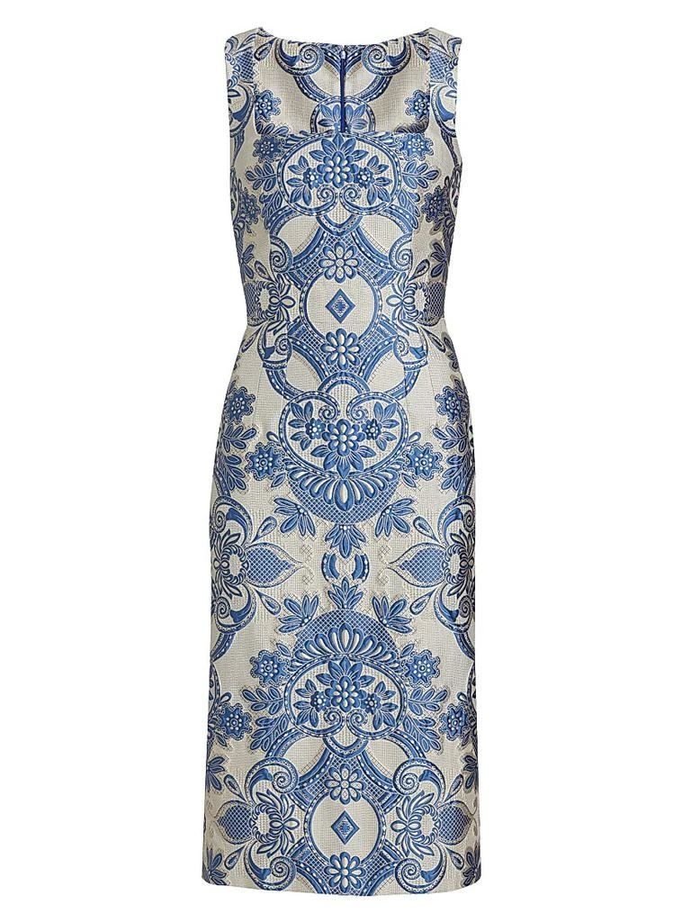 etro lace dress Tiered paisley-print silk-crepon maxi dress - pink
