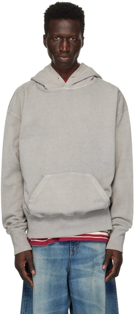 Uniform Bridge Gray Faded Hoodie 1