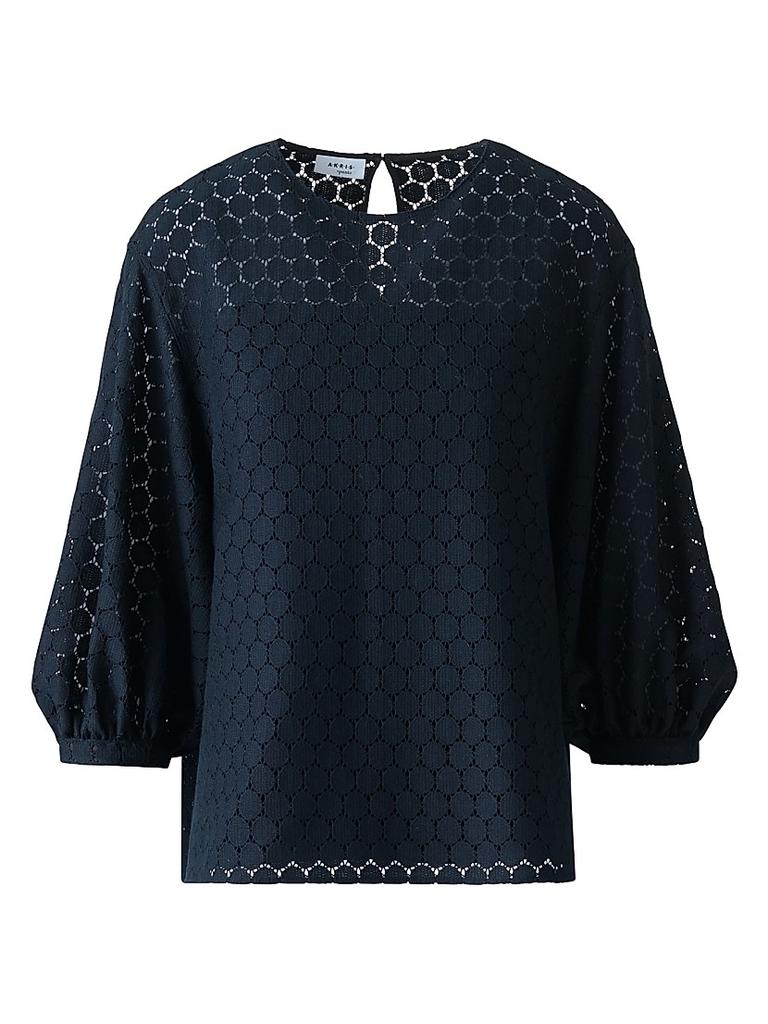 Akris Dot Lace Blouse