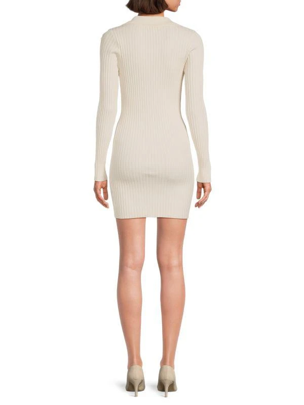 Solid & Striped The Geena Ribbed Mini Dress 2