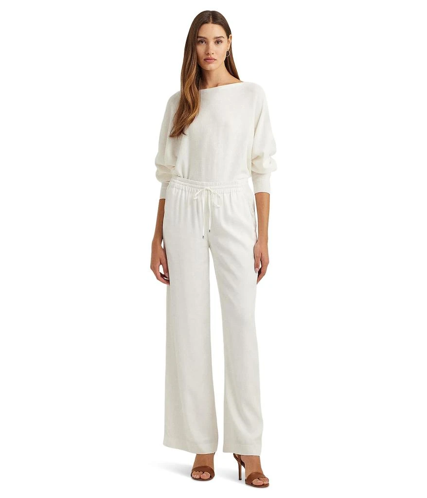 Ralph Lauren Cotton-Blend Dolman-Sleeve Sweater 4