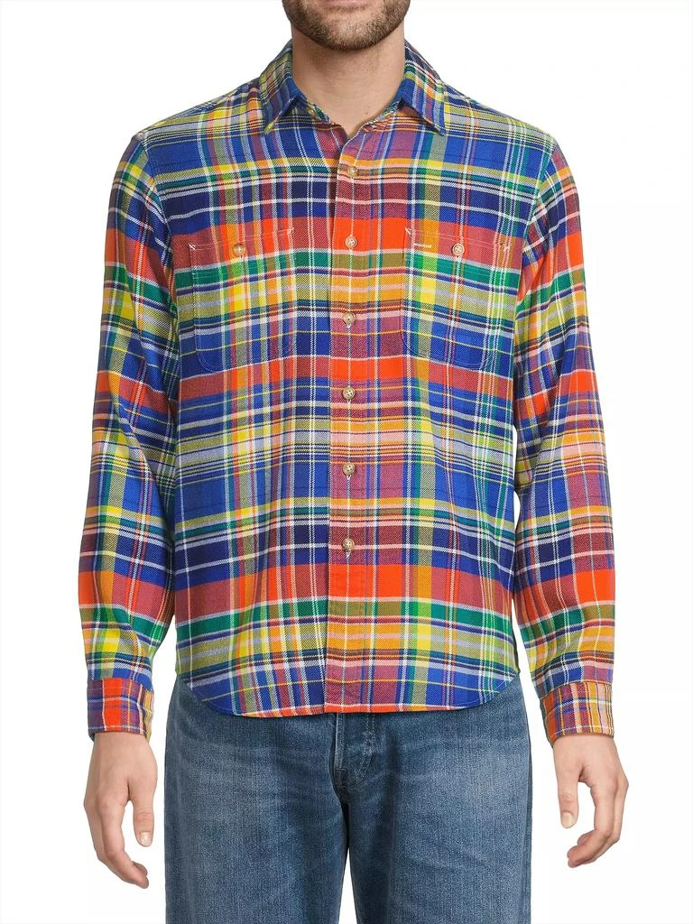 Ralph Lauren Ranch Plaid Sport Shirt 3