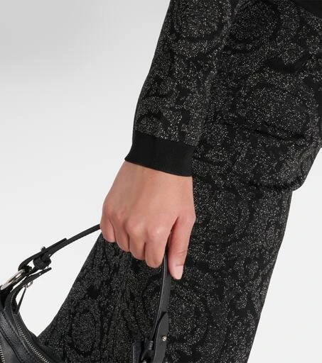 Versace Barocco cropped cardigan 5