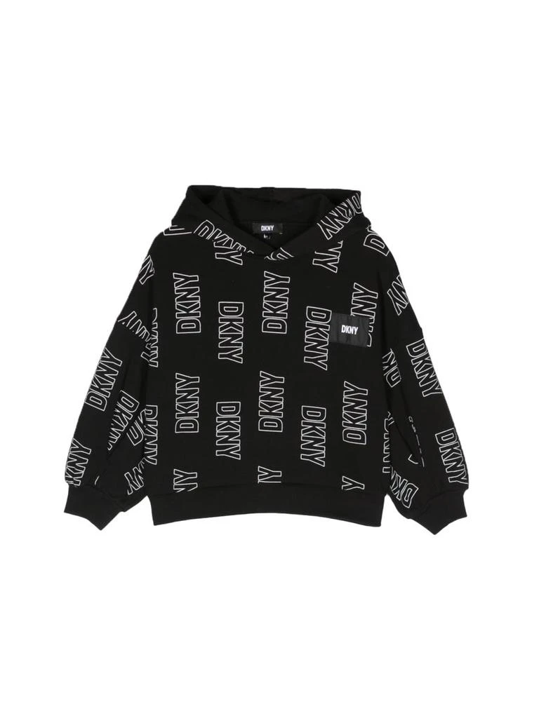 DKNY Allover Logo Hoodie 1
