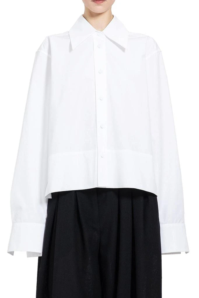 Jil Sander Jil Sander Long-Sleeved Straight Hem Shirt 3