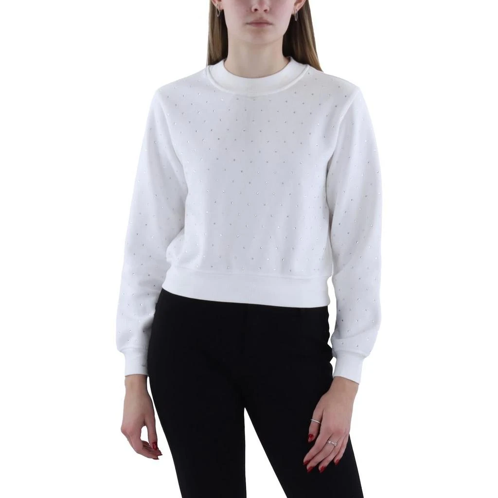 Generation Love Womens Cotton Blend Embellished Sweatshirt 1