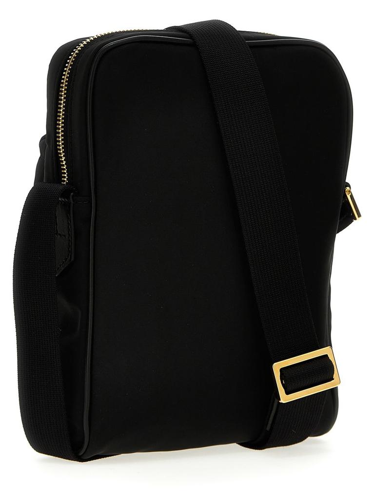 Tom Ford Tom Ford Logo Nylon Crossbody Bag