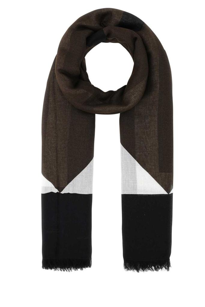 スカーフ ALEXANDER MCQUEEN IVORY SILK BLEND SCARF Thumbnail-5577173052Q9260_F.