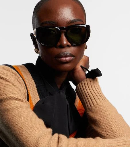 Valentino VLogo square sunglasses 3