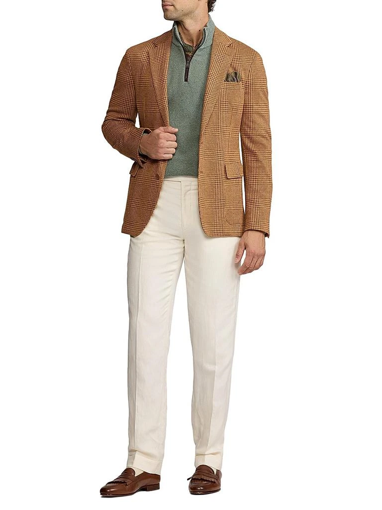 Ralph Lauren Hadley Hand-Tailored Plaid Jersey Jacket 2