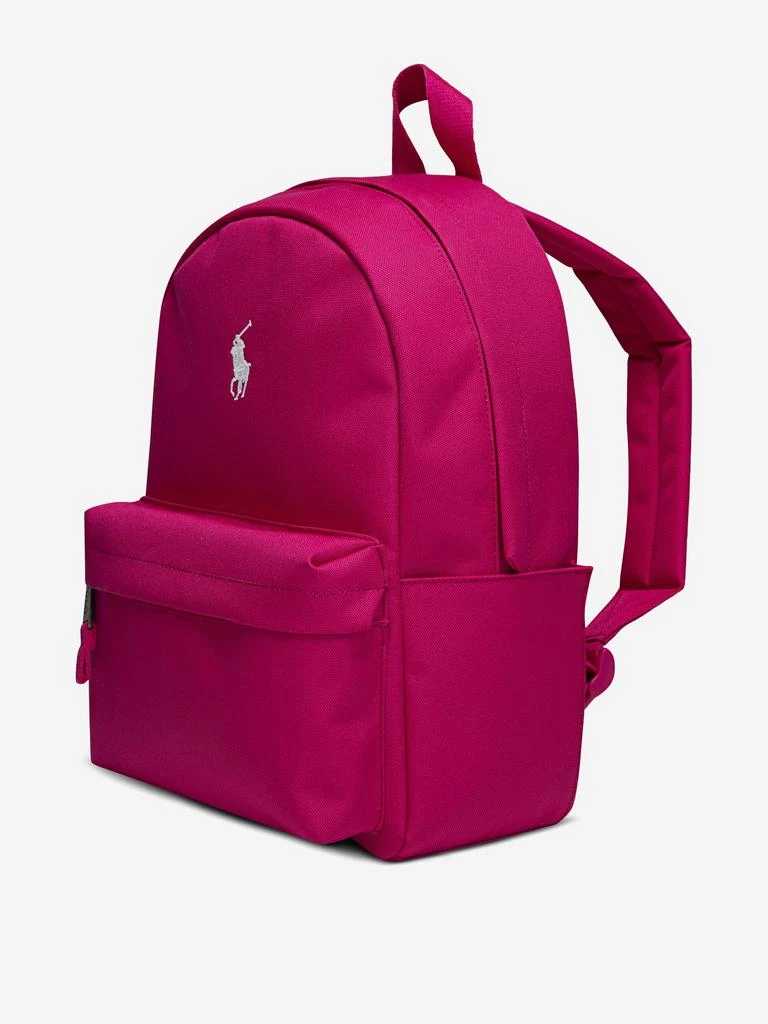 Ralph Lauren Ralph Lauren Girls Logo Backpack in Pink (44cm) 2