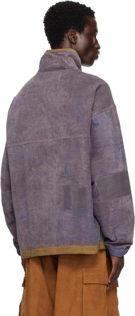 Story mfg. Purple Polite Pullover Sweatshirt 3