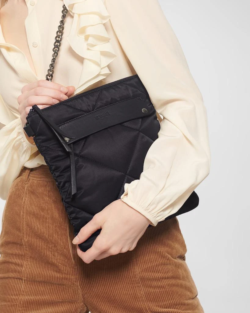 MZ Wallace Madison Quilted Flat Crossbody Bag 6