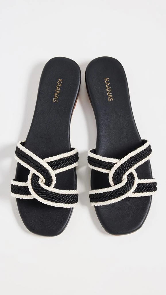 Kaanas Olas Corded Infinity Sandals 1