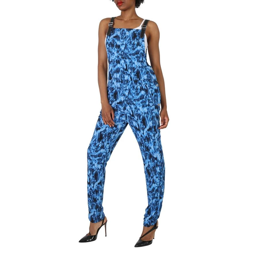 Burberry Ripple-Print Jumpsuit In Ink Blue 3