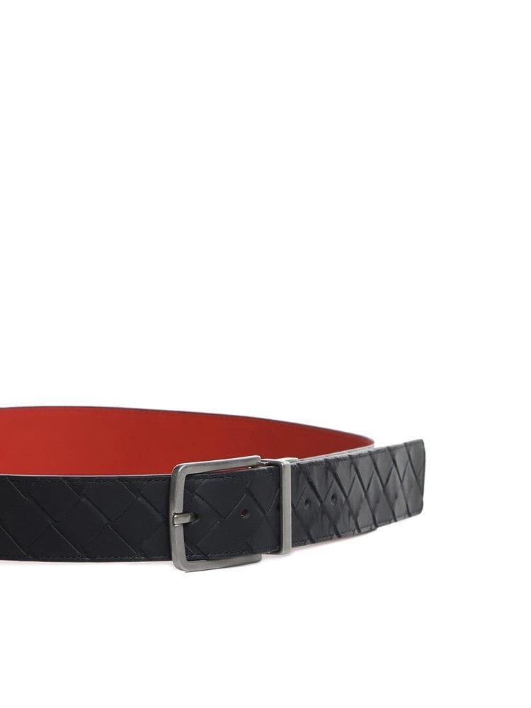 Bottega Veneta Reversible Intrecciato Leather Belt 3