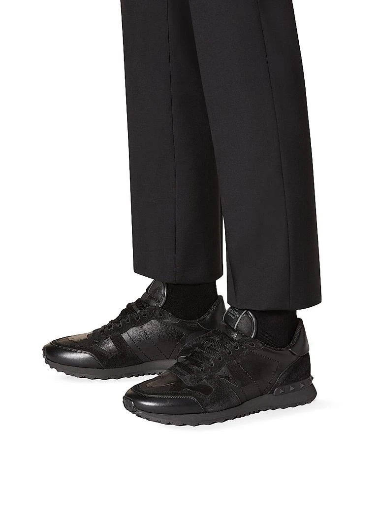 Valentino Camouflage Rockrunner Sneakers 6