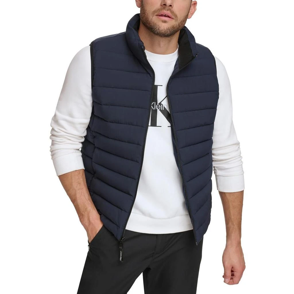 Calvin Klein Mens Stretch Polyester Vest 1