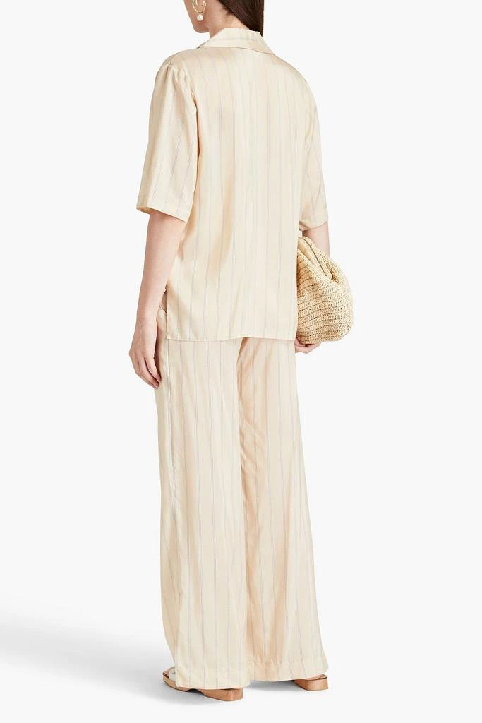 Le Kasha + Nadine Menerbe striped silk shirt 3
