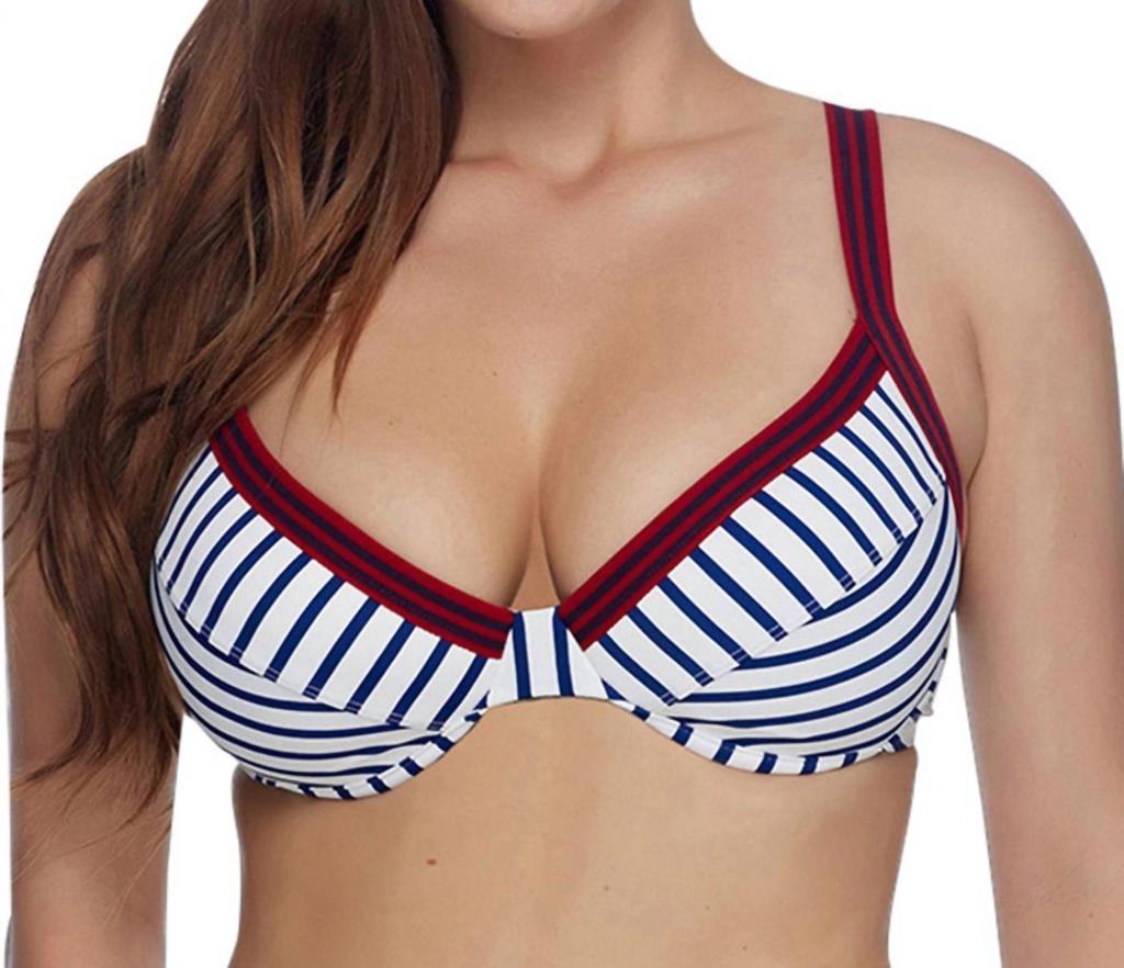 Body Glove Rose Up To E-Cup Push-Up Underwire Bikini Top