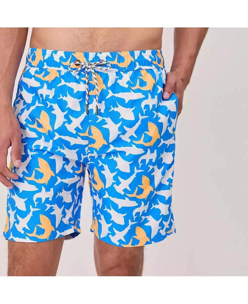 Snapper Rock Men's Shark Squad Swim Short 8