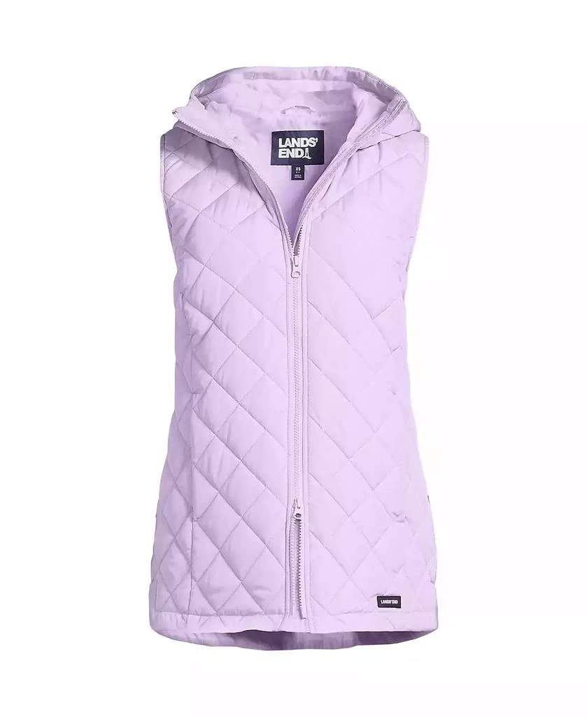 Lands' End Women's Petite FeatherFree Insulated Hooded Vest 3