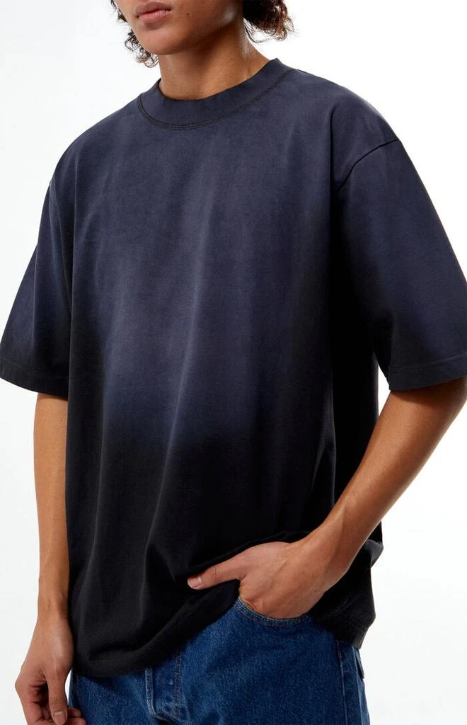 PacSun Black Premium Potassium Wash T-Shirt 2